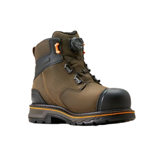 Ariat Men's Stump Jumper 6" Iron Coffee Work Boots 10048060 - Picture 1 of 75