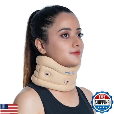 Wonder Care Soft Cervical Collar Adjustable Collar Neck Support Brace Neck Su - Image 1 of 4
