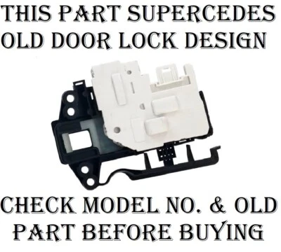 Cerradura de puerta genuina para lavadora/secadora SMEG LBW109E LBW129E LBW62ICS WDFS9614K Foto 1 de 3