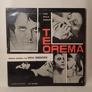 Teorema - Ennio Morricone OST Argentina Pressing LP Vinyl Record - Picture 1 of 6