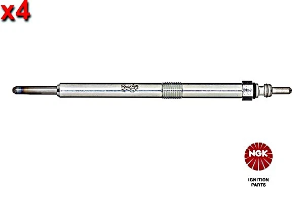 NGK 4x Glühkerze Für NISSAN Interstar OPEL RENAULT VAUXHALL 00-14 4430069 - Bild 1 von 1