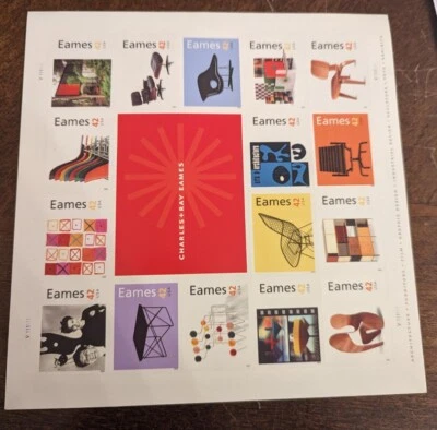 Scott #4333 Charles & Ray Eames Sheet of 16 Stamps (2 Sheets) - Image 1 of 2
