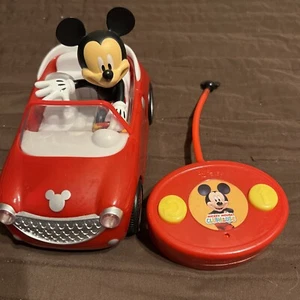 Mickey Mouse Clubhouse RC Mickey’s Convertible Jada Remote Control Car Toy Works - Picture 1 of 18