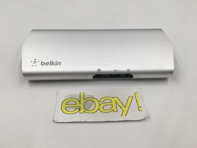 Belkin USB-C Express Dock - 3.1 HD - Silver F4U093 w/o Power adapter Free S/H - Image 1 of 4