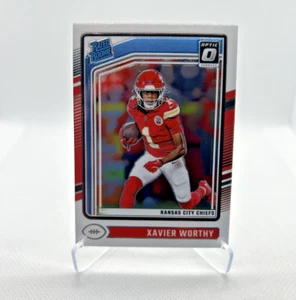 Xavier Worthy RC - 2024 Donruss Optic #300 - Kansas City Chiefs - Bild 1 von 2