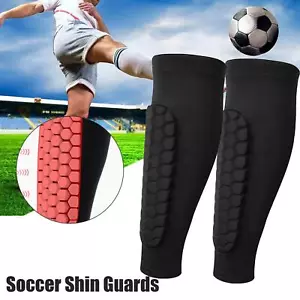 1 PCS Football Shin Pad Holder Instep Socks Guard Sleeves for Kids Boys Men - Picture 1 of 15