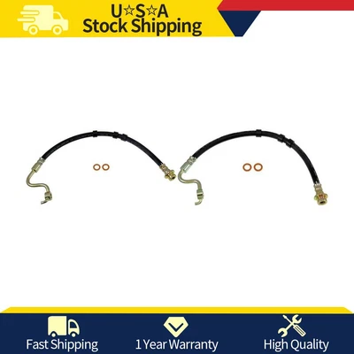 Manguera de freno delantera línea de freno para Nissan Titan 5,6 L 2007 2006 2005 2004_tt Foto 1 de 4