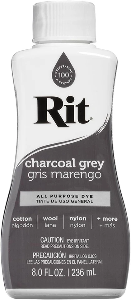 Tinte líquido multiusos Rit Dye 88150, negro, 8 fl oz (elige tu color) Foto 1 de 1