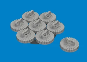 Aviones Eduard 1/48 - Revistas de munición Lysander Mk I para resina ARX EDU6481120 - Imagen 1 de 3