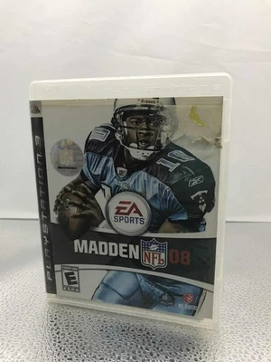 EA Sports Madden NFL 08 PlayStation 3 Complete Rated E Football Video Game - Image 1 of 3