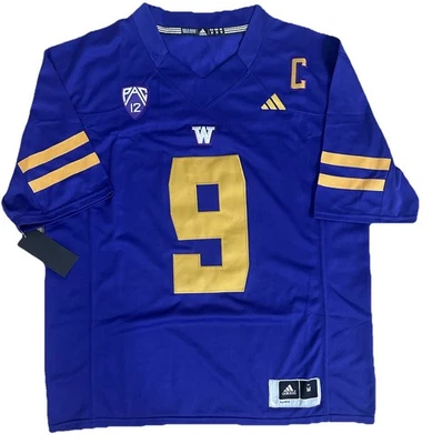 Michael Penix Jr Washington Huskies Rare Football Jersey M Medium Falcons New