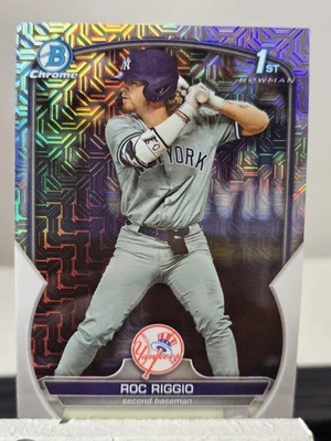 2023 Bowman Chrome - Roc Riggio- Chrome Prospect Asia Mojo - Image 1 of 2