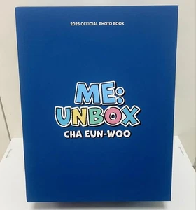 ASTRO Cha Eun Woo Photobook ME UNBOX Official 2025 Full Set Music Japan New - Picture 1 of 12