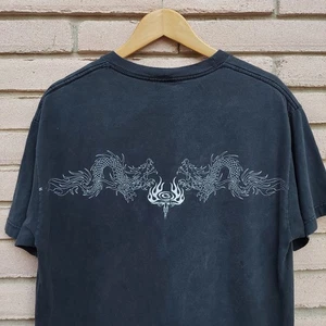 Camisa De Colección Gotcha Hombres Grande Logo Dragón Gráfico Surf Años 90 Y2K Camisa de Patinaje - Imagen 1 de 6