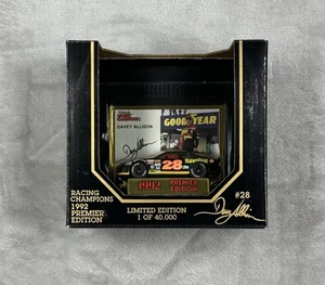 Davey Allison #28 1992 Racing Champions Premier Edition 1/64 Scale NASCAR New - Picture 1 of 2