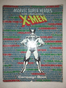 Libro de campaña Marvel Super Heroes The Uncanny X-Men - usado estado aceptable - Imagen 1 de 24