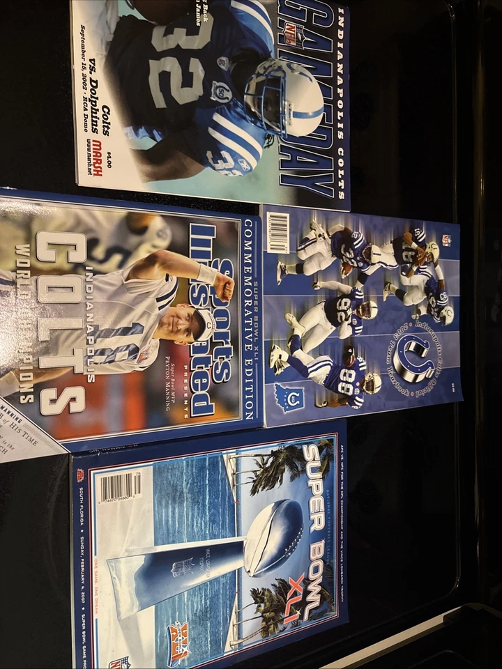 Lot Of 4 Colts Magazine Collectible Issues 2002,2003, 2007 And 2007 - Image 1 of 4