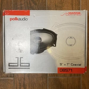 Polk Audio DB571 2-Wege 5 Zoll x 7 Zoll Auto / Marine Lautsprecher 4 Ohm 180 Watt gebraucht - Bild 1 von 17