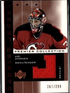 2002-03 Upper Deck Premier Collection #AA Ari Ahonen Jerseys Gold /299 - Picture 1 of 2