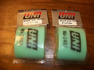 Suzuki T250 GT250 Hustler GT500 Titan Air filter UNI NU-2407 Twin Filter - Picture 1 of 5