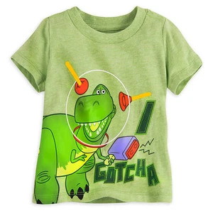 Disney Store Pixar Fest Toy Story Rex Dinosaurio Camiseta Niños Talla 0-3 18-24 M - Imagen 1 de 1