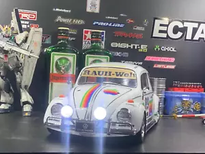 Volkswagen Beetle 1:10 RC Car with Working Headlights – Ready to Run - Picture 1 of 7