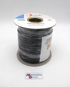 ADL D902 250' Polea Iluminación Colgante Alambre a Granel 18/3 SVT Cable 300 VOLT Negro - Imagen 1 de 3