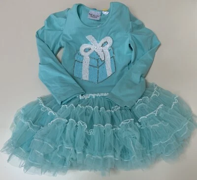 Vestido tutú con lentejuelas Ooh La La Couture para niñas (talla 4T/4) NUEVO Foto 1 de 4