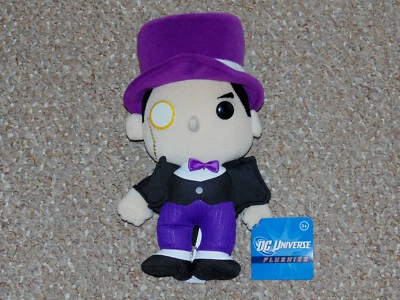 2010 Funko Plushies DC Universe 8" The Penguin Plush Doll New with Tags Batman - Image 1 of 4