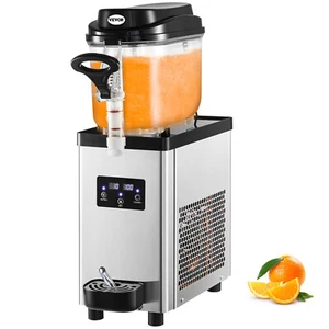 VEVOR Commercial Slushie Machine 6L Frozen Drink Slushy Maker 300W Restaurant - Picture 1 of 12