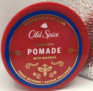Old Spice Men's Hair Styling Pomade Matte Finish Medium Hold 2.2 Oz - - Picture 1 of 8