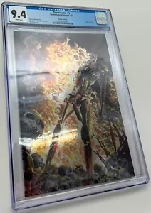 Terminator #1 Dynamite 2024 Q Variant Cover Virgin Foil CGC 9.4 Alex Ross - Picture 1 of 3