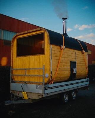 Mobile Sauna zum Mieten. Für 4-6 Personen. Dampfschwitzstube Wiesbaden - Bild 1 von 4