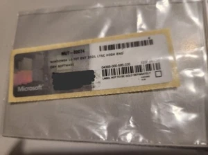 Microsoft Windows 10 IoT Enterprise 2021 LTSC High End OEI ESD PKEA - Picture 1 of 3