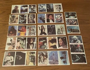 Star Wars Complete 36 Card Set, 1980 Burger King, Empire Strikes Back and Star - Picture 1 of 6