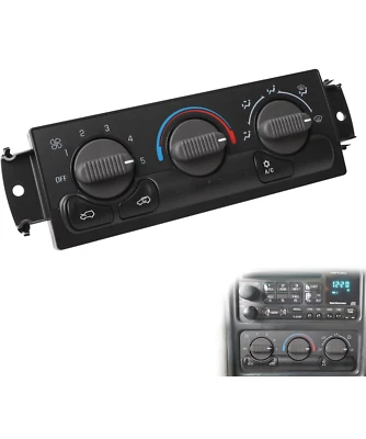 Módulo de controle climático CA dianteiro B.ZSSY 599-266 para 2002 Chevrolet Avalanche 1500 - Imagem 1 de 4
