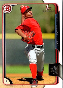 2015 Bowman Prospects Ricardo Sanchez #BP147 Los Angeles Angels Baseball Card