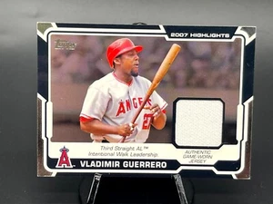 Topps Highlights Relics 2007 #VG Vladimir Guerrero - Imagen 1 de 2