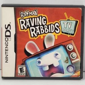Rayman:Raving Rabbids TV Party DS Game Complete Mini-games Action Trusted Seller - Picture 1 of 5