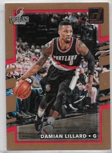 2017-18 Donruss #122 Damian Lillard Portland Trailblazers Weber State - Bild 1 von 1