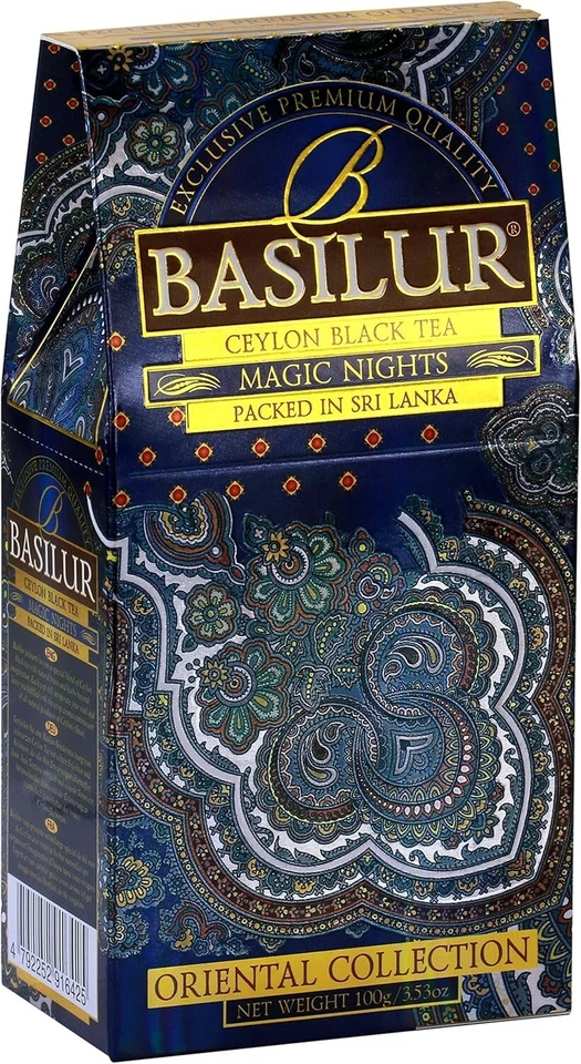 Basilur Magic Night Orintal Tea colección té negro, 100 g (3,52 oz) Foto 1 de 2