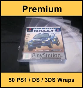 Premium Playstation / Nintendo Game Box Wraps - for PS1 / DS / 3DS (Pack of 50) - Picture 1 of 5