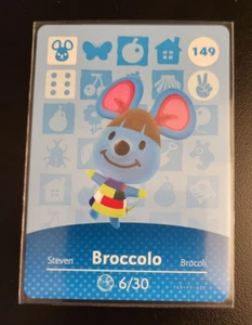 Broccolo - 149 - Series 2 - Authentic Animal Crossing Amiibo Card - Picture 1 of 1