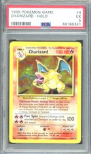 1999 Pokemon Game Base Set Charizard Holo #4 PSA 5