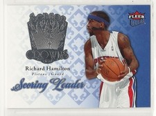 2007-08 Fleer Ultra - Season Crowns - #12 - Richard Hamilton - Detroit Pistons