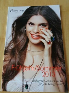 °°° PIERRE LANG Katalog -Designed for me - Frühjahr/Sommer Collection 2013 °°° - Bild 1 von 1