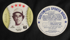 1977 MSA RARE var Customized sport card / disc Jim Palmer Baltimore Orioles HOF