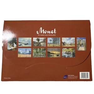 20 Tarjetas de Felicitación Calidad Monet Nuevas 10 Variaciones Saint Publishing - Nuevas De Colección - Imagen 1 de 13