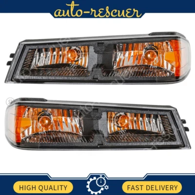 Conjunto de 2 luces de giro/estacionamiento delanteras TYC para Chevrolet Colorado Foto 1 de 4