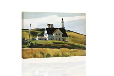 "Hill and Houses-Edward Hopper" Canvas or Print Wall Art - Image 1 of 3